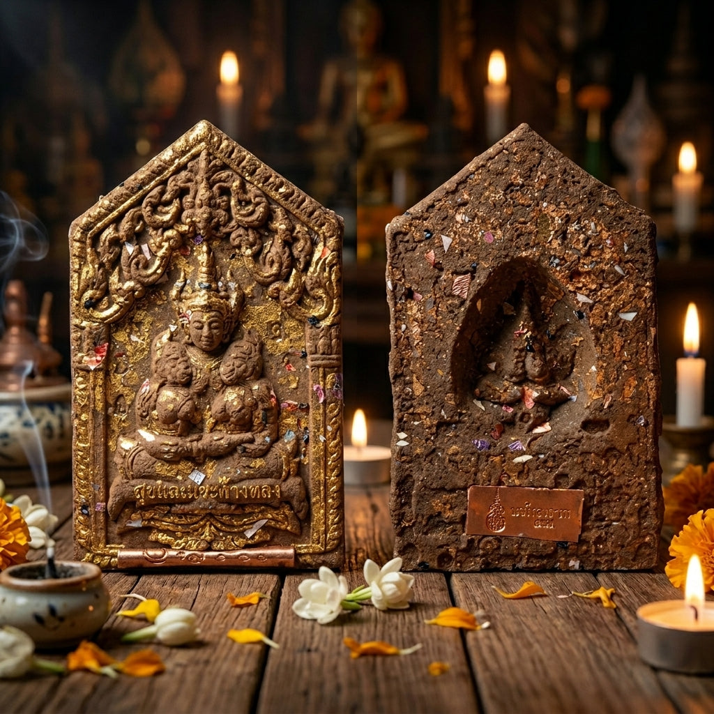 ✨ Lanna Khun Phaen Phaya Khao Kham "Saneh Nang Long" Edition: Rare Herbal Essence Northern Thai Talisman for Irresistible Charisma, Romantic Harmony, and Elite Social Influence (2024 Sacred Collection by Phra Achan Anuphong)