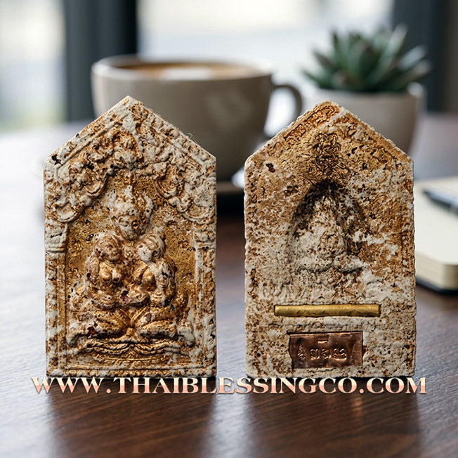 ✨ Lanna Khun Phaen Phaya Khao Kham "Saneh Nang Long" Edition: Rare Herbal Essence Northern Thai Talisman for Irresistible Charisma, Romantic Harmony, and Elite Social Influence (2024 Sacred Collection by Phra Achan Anuphong)