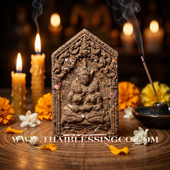 ✨ Lanna Khun Phaen Phaya Khao Kham "Saneh Nang Long" Edition: Rare Herbal Essence Northern Thai Talisman for Irresistible Charisma, Romantic Harmony, and Elite Social Influence (2024 Sacred Collection by Phra Achan Anuphong)