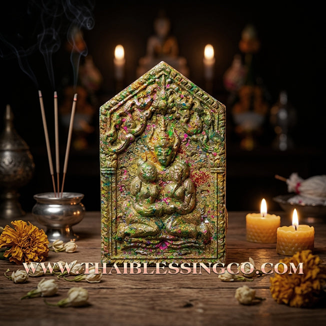 ✨ Lanna Khun Phaen Phaya Khao Kham "Saneh Nang Long" Edition: Rare Herbal Essence Northern Thai Talisman for Irresistible Charisma, Romantic Harmony, and Elite Social Influence (2024 Sacred Collection by Phra Achan Anuphong)