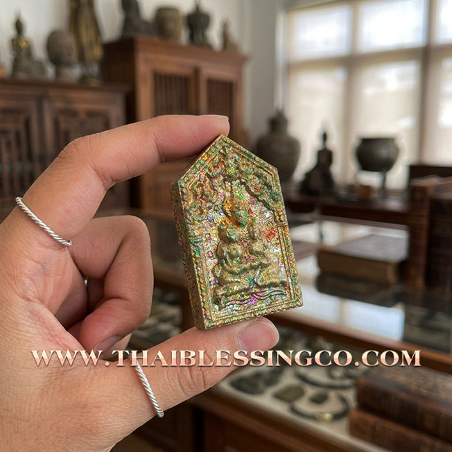 ✨ Lanna Khun Phaen Phaya Khao Kham "Saneh Nang Long" Edition: Rare Herbal Essence Northern Thai Talisman for Irresistible Charisma, Romantic Harmony, and Elite Social Influence (2024 Sacred Collection by Phra Achan Anuphong)