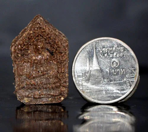 ✨ Legendary Charm & Protection – Khun Paen Mon Lok Wiwon with Double Silver Takruds by Phra Ajarn Nen Thiradet ✨