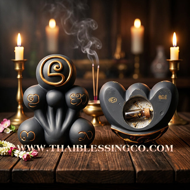 ✨🔥 Legendary "Phra Pidta Gradook Pee" (The Spirit Bone Eye-Closing Buddha) – Special Altar Edition: Consecrated by the 3 Master "Nhans" of Lanna (2024) – The Ultra-Fast Engine for Extreme Windfalls, Sovereign Protection, and Unstoppable Life Elevation!