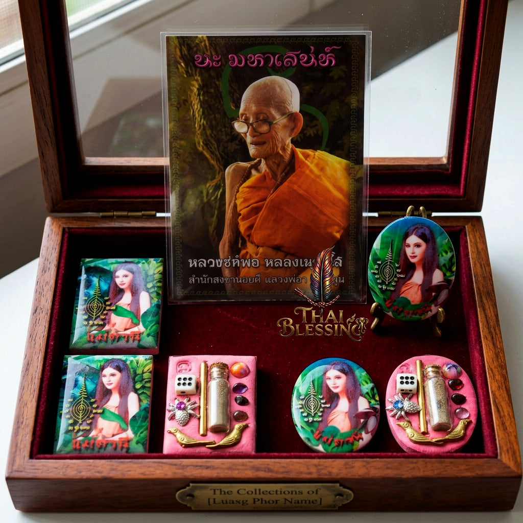 🔱 Locket Mae Tani: The Sovereign Queen of Emerald Abundance – Khru Ba Na (Samnaksong Doi I Hui) – The Ultimate Alchemical Engine for Financial Harvest & Hypnotic Attraction!