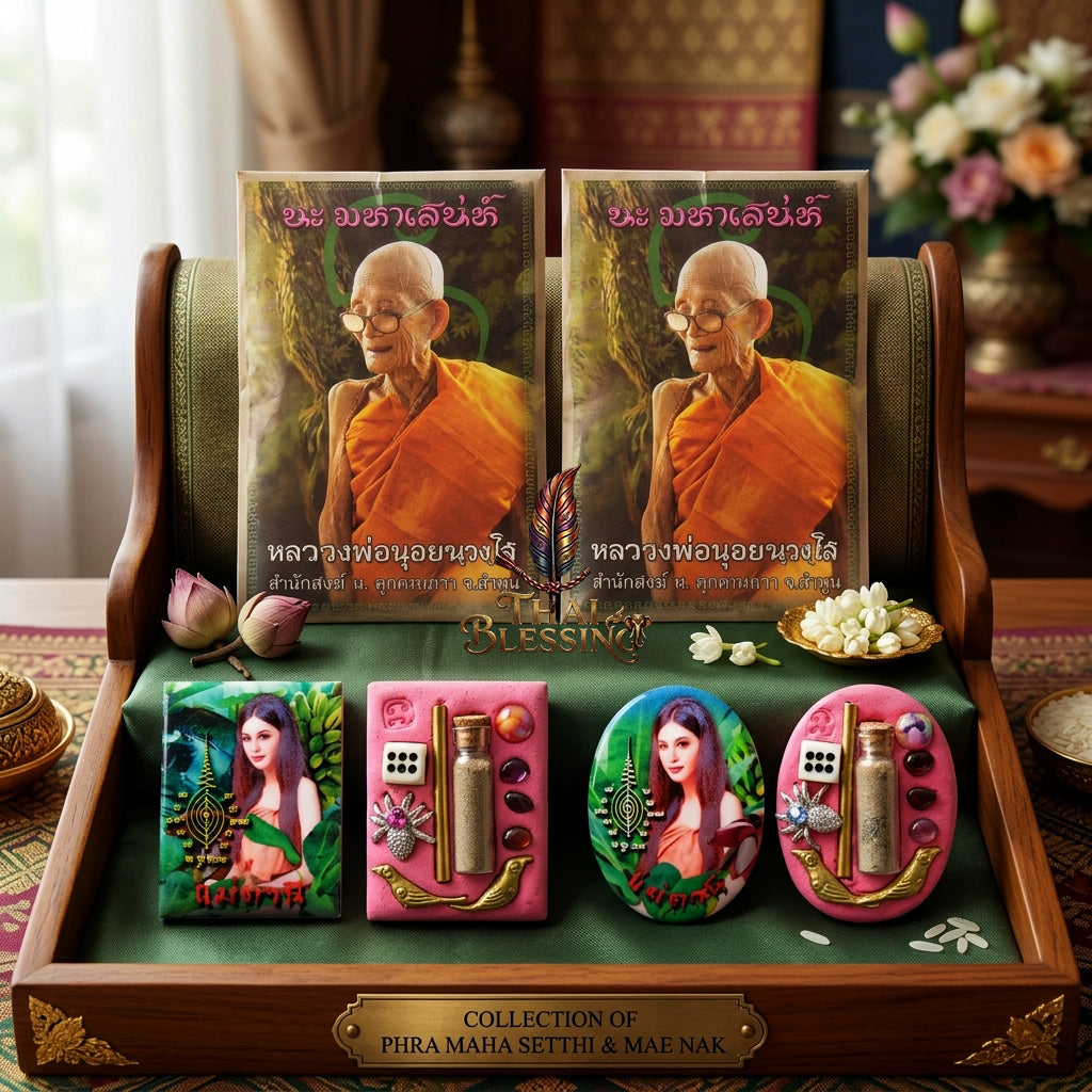 🔱 Locket Mae Tani: The Sovereign Queen of Emerald Abundance – Khru Ba Na (Samnaksong Doi I Hui) – The Ultimate Alchemical Engine for Financial Harvest & Hypnotic Attraction!