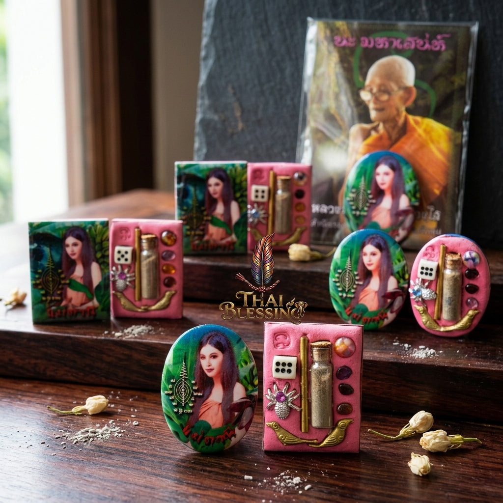 🔱 Locket Mae Tani: The Sovereign Queen of Emerald Abundance – Khru Ba Na (Samnaksong Doi I Hui) – The Ultimate Alchemical Engine for Financial Harvest & Hypnotic Attraction!
