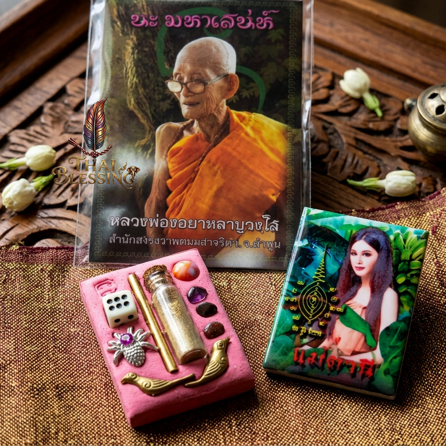 🔱 Locket Mae Tani: The Sovereign Queen of Emerald Abundance – Khru Ba Na (Samnaksong Doi I Hui) – The Ultimate Alchemical Engine for Financial Harvest & Hypnotic Attraction!
