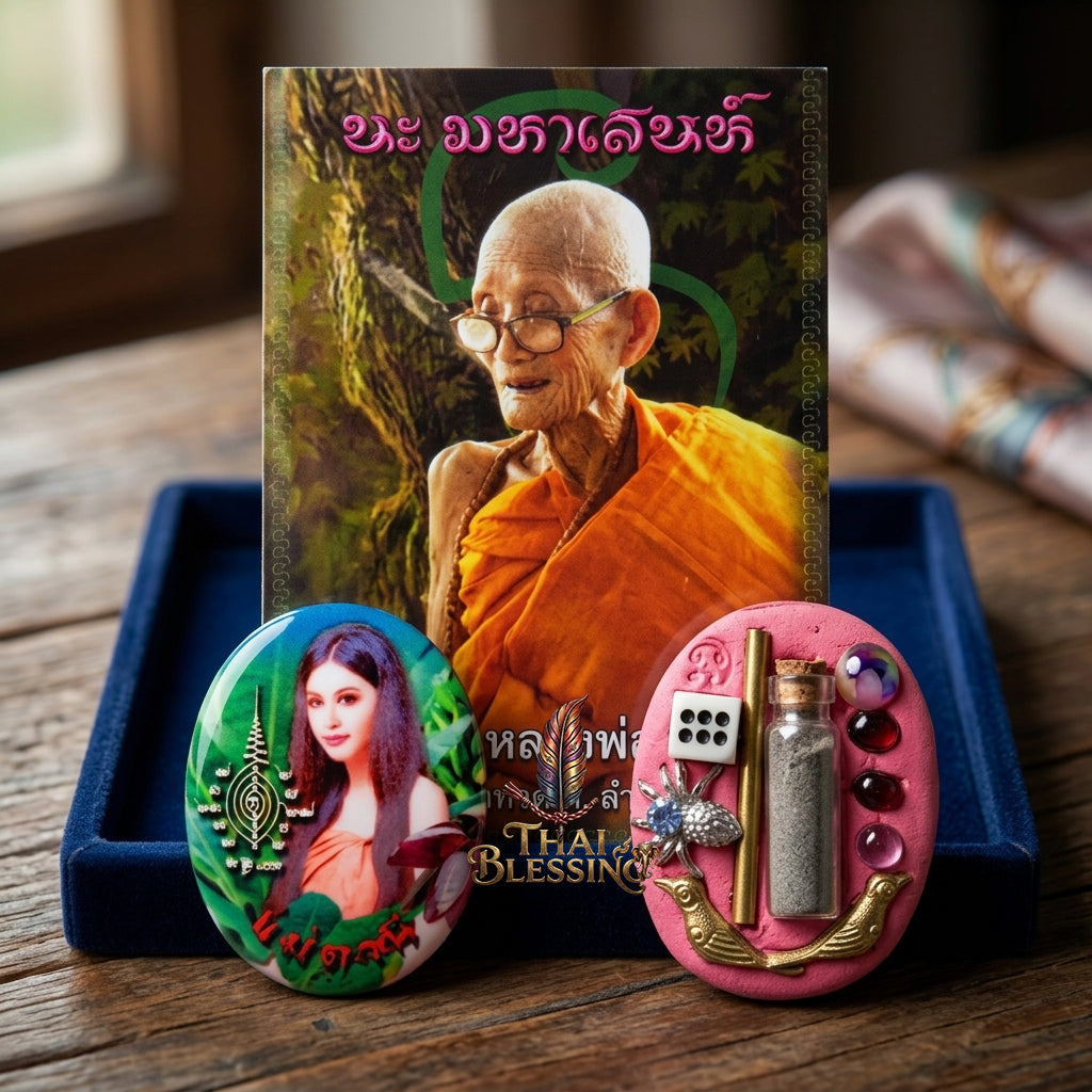 🔱 Locket Mae Tani: The Sovereign Queen of Emerald Abundance – Khru Ba Na (Samnaksong Doi I Hui) – The Ultimate Alchemical Engine for Financial Harvest & Hypnotic Attraction!