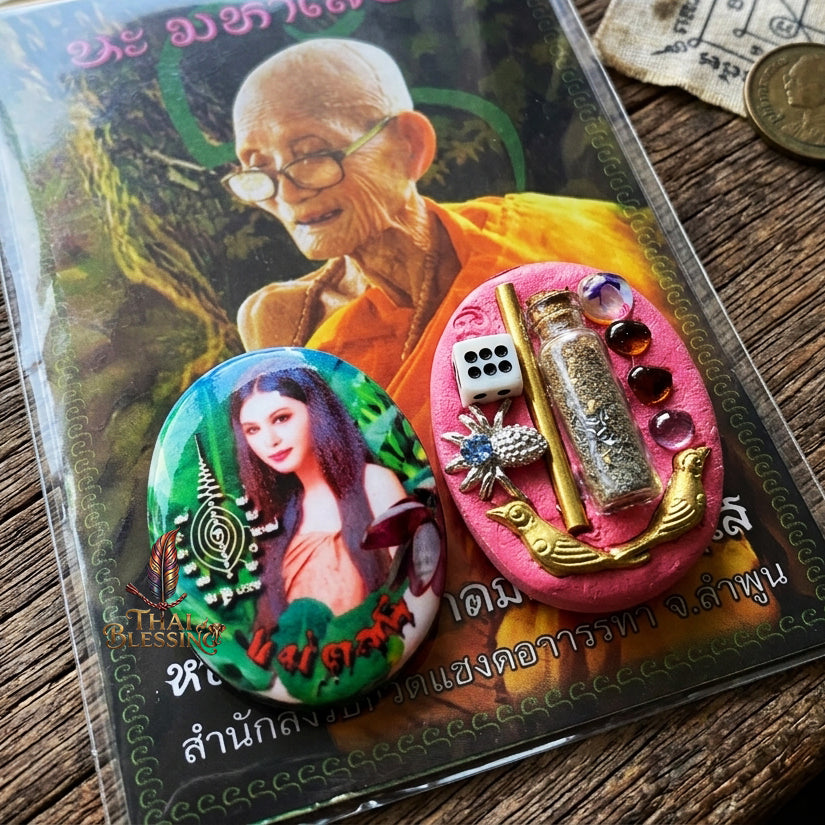 🔱 Locket Mae Tani: The Sovereign Queen of Emerald Abundance – Khru Ba Na (Samnaksong Doi I Hui) – The Ultimate Alchemical Engine for Financial Harvest & Hypnotic Attraction!