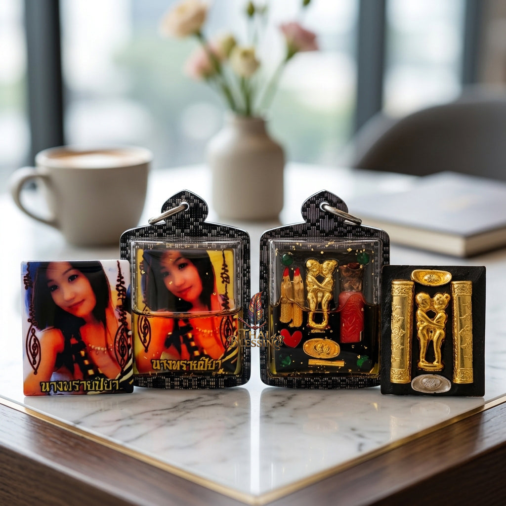 💃 Locket Nang Piya: The Sovereign of Ethereal Charm & Infinite Fortune – Lersi Somdet (Kruba Det) – Ban Rattanakosin (2567) – The Ultimate Alchemical Engine for Magnetic Attraction & Wealth!