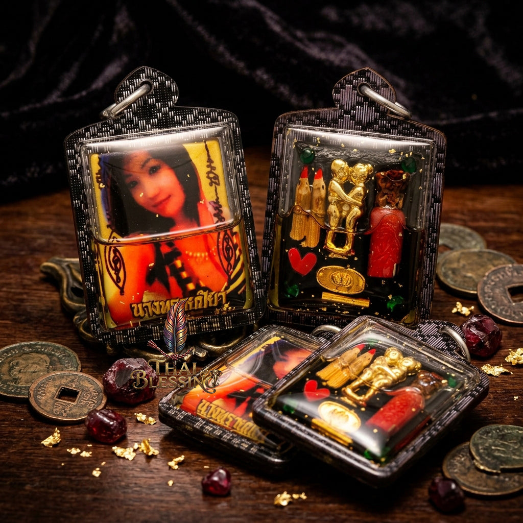 💃 Locket Nang Piya: The Sovereign of Ethereal Charm & Infinite Fortune – Lersi Somdet (Kruba Det) – Ban Rattanakosin (2567) – The Ultimate Alchemical Engine for Magnetic Attraction & Wealth!