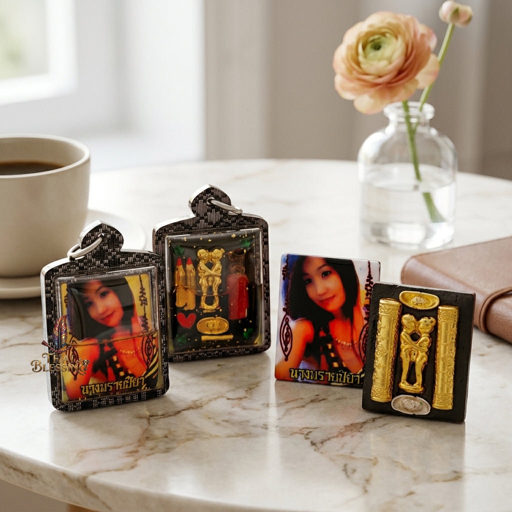 💃 Locket Nang Piya: The Sovereign of Ethereal Charm & Infinite Fortune – Lersi Somdet (Kruba Det) – Ban Rattanakosin (2567) – The Ultimate Alchemical Engine for Magnetic Attraction & Wealth!