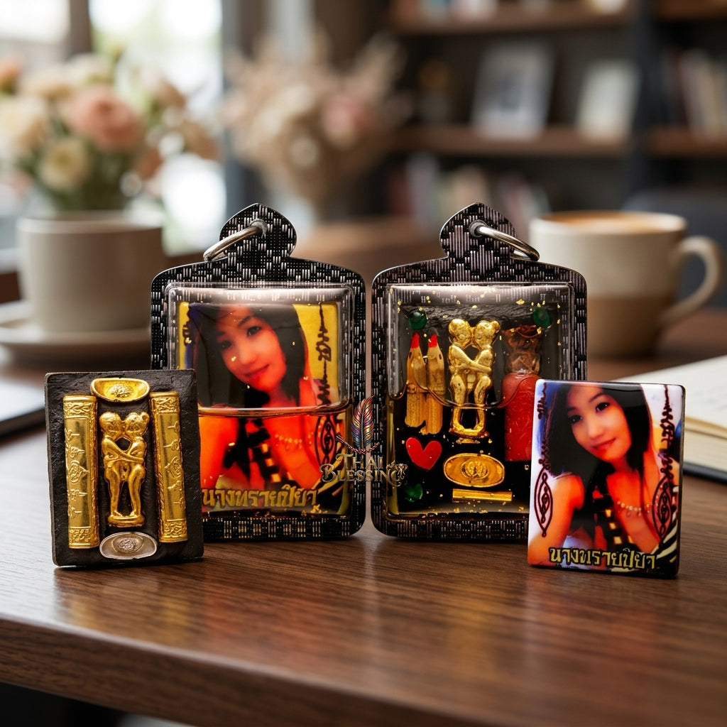 💃 Locket Nang Piya: The Sovereign of Ethereal Charm & Infinite Fortune – Lersi Somdet (Kruba Det) – Ban Rattanakosin (2567) – The Ultimate Alchemical Engine for Magnetic Attraction & Wealth!
