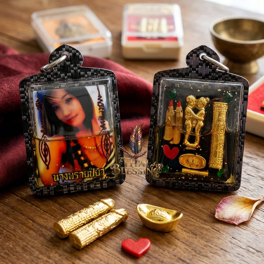 💃 Locket Nang Piya: The Sovereign of Ethereal Charm & Infinite Fortune – Lersi Somdet (Kruba Det) – Ban Rattanakosin (2567) – The Ultimate Alchemical Engine for Magnetic Attraction & Wealth!