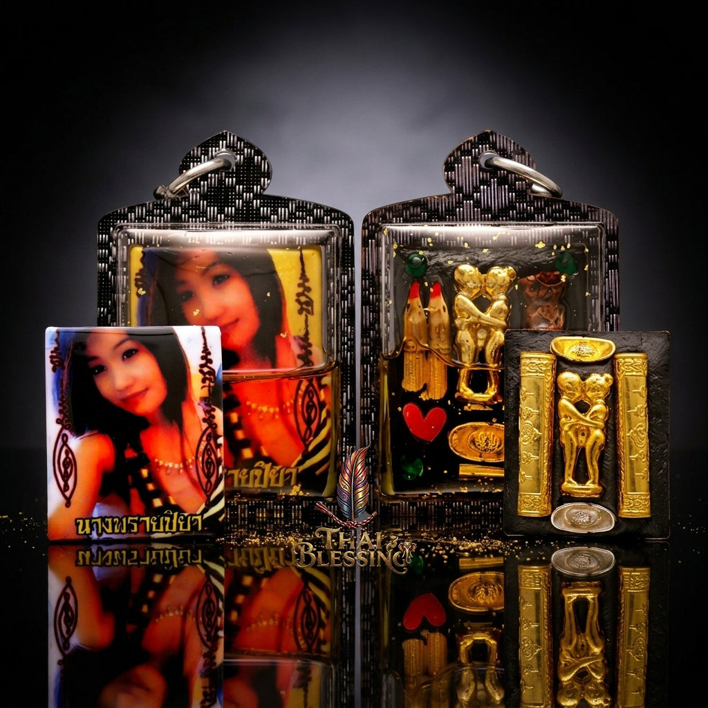 💃 Locket Nang Piya: The Sovereign of Ethereal Charm & Infinite Fortune – Lersi Somdet (Kruba Det) – Ban Rattanakosin (2567) – The Ultimate Alchemical Engine for Magnetic Attraction & Wealth!