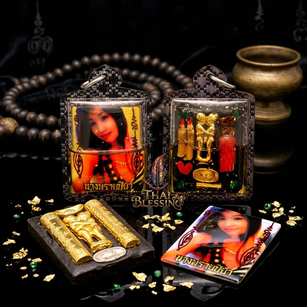 💃 Locket Nang Piya: The Sovereign of Ethereal Charm & Infinite Fortune – Lersi Somdet (Kruba Det) – Ban Rattanakosin (2567) – The Ultimate Alchemical Engine for Magnetic Attraction & Wealth!