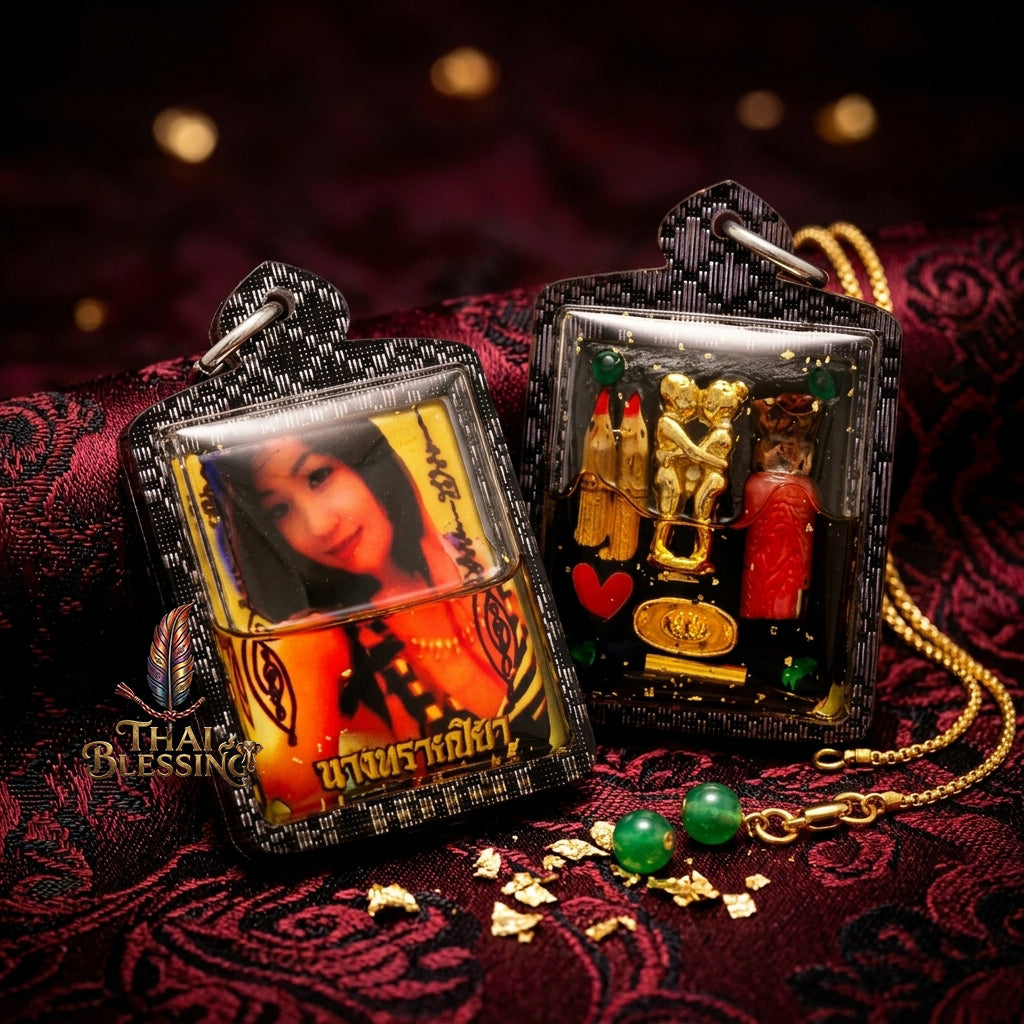 💃 Locket Nang Piya: The Sovereign of Ethereal Charm & Infinite Fortune – Lersi Somdet (Kruba Det) – Ban Rattanakosin (2567) – The Ultimate Alchemical Engine for Magnetic Attraction & Wealth!
