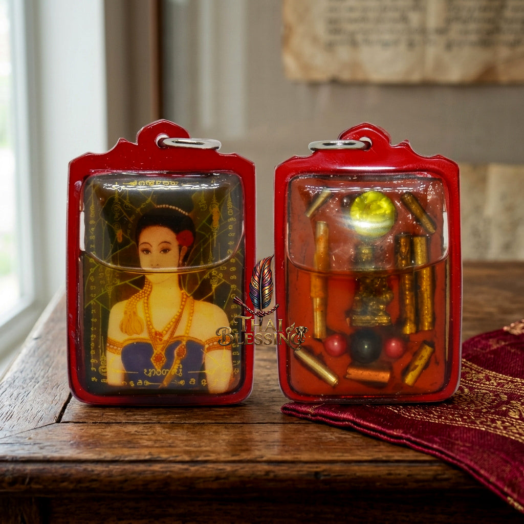 🔱 Locket Nang Tani: The Sovereign Queen of Lanna Enchantment – Ajarn Kongsak (2558) – The Ultimate Alchemical Engine for Financial Fertility & Hypnotic Attraction!