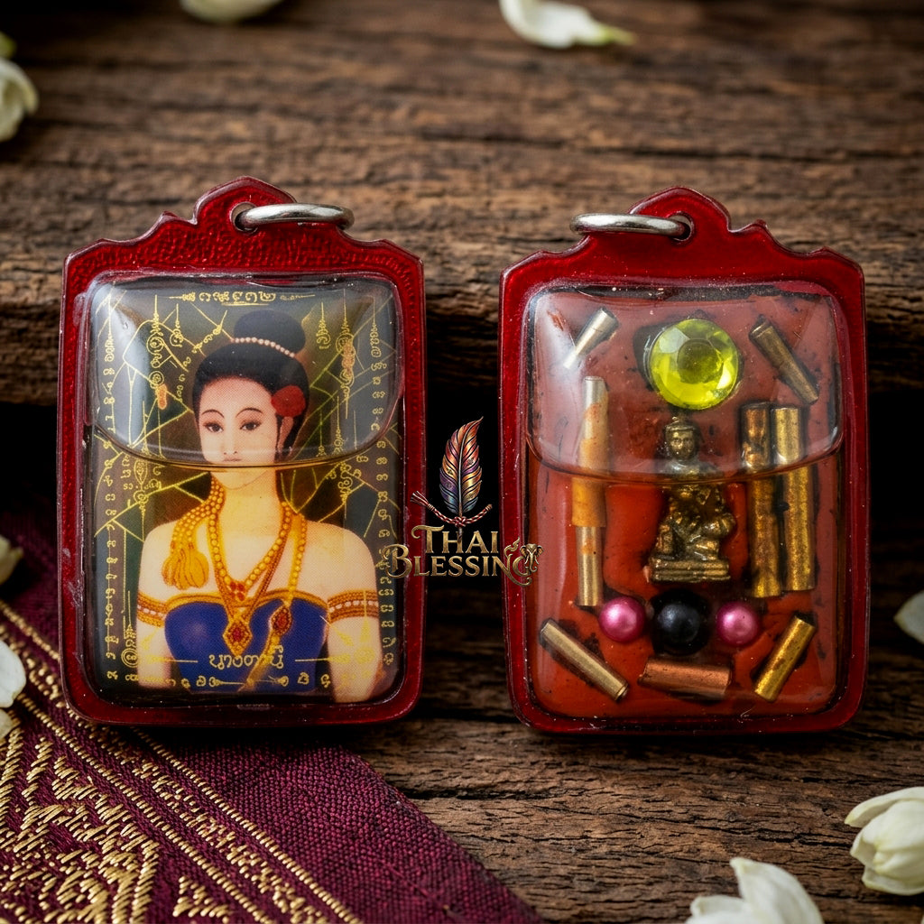 🔱 Locket Nang Tani: The Sovereign Queen of Lanna Enchantment – Ajarn Kongsak (2558) – The Ultimate Alchemical Engine for Financial Fertility & Hypnotic Attraction!