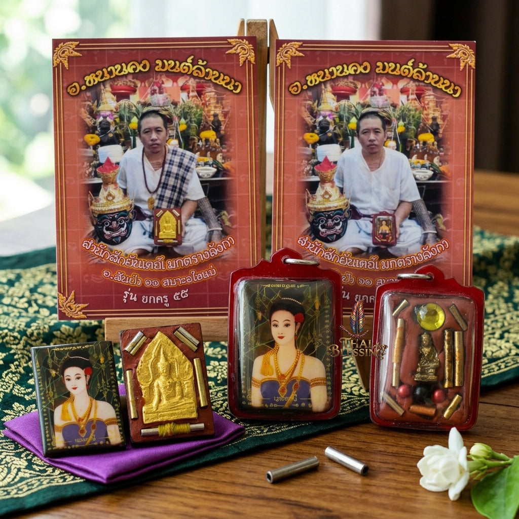 🔱 Locket Nang Tani: The Sovereign Queen of Lanna Enchantment – Ajarn Kongsak (2558) – The Ultimate Alchemical Engine for Financial Fertility & Hypnotic Attraction!