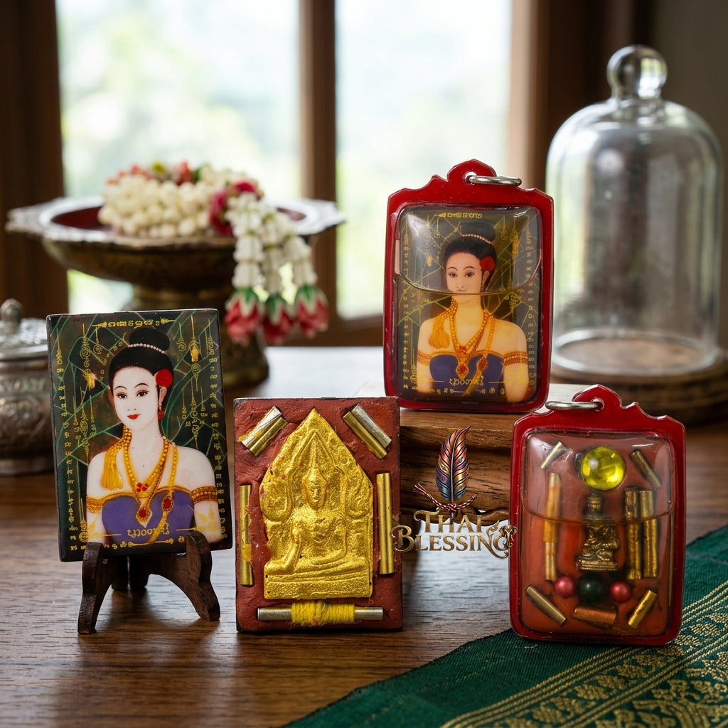 🔱 Locket Nang Tani: The Sovereign Queen of Lanna Enchantment – Ajarn Kongsak (2558) – The Ultimate Alchemical Engine for Financial Fertility & Hypnotic Attraction!