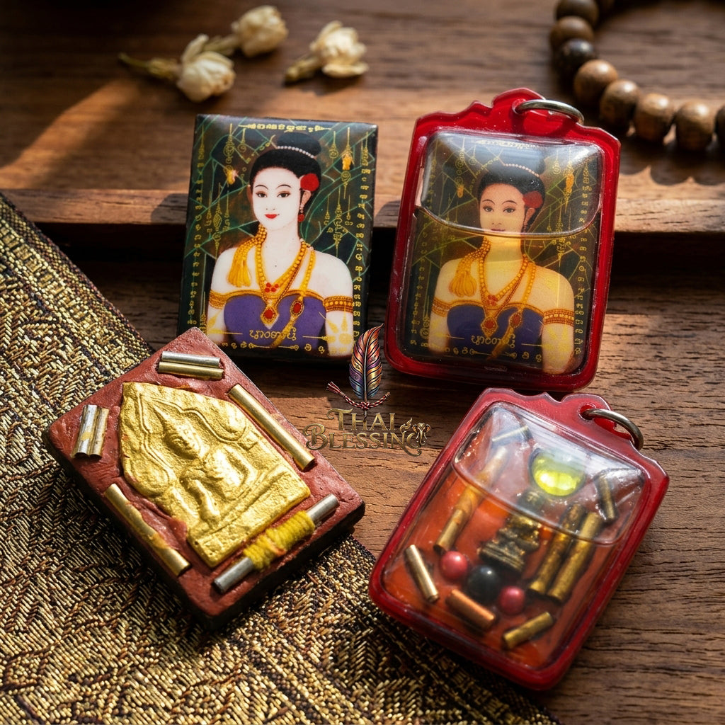 🔱 Locket Nang Tani: The Sovereign Queen of Lanna Enchantment – Ajarn Kongsak (2558) – The Ultimate Alchemical Engine for Financial Fertility & Hypnotic Attraction!