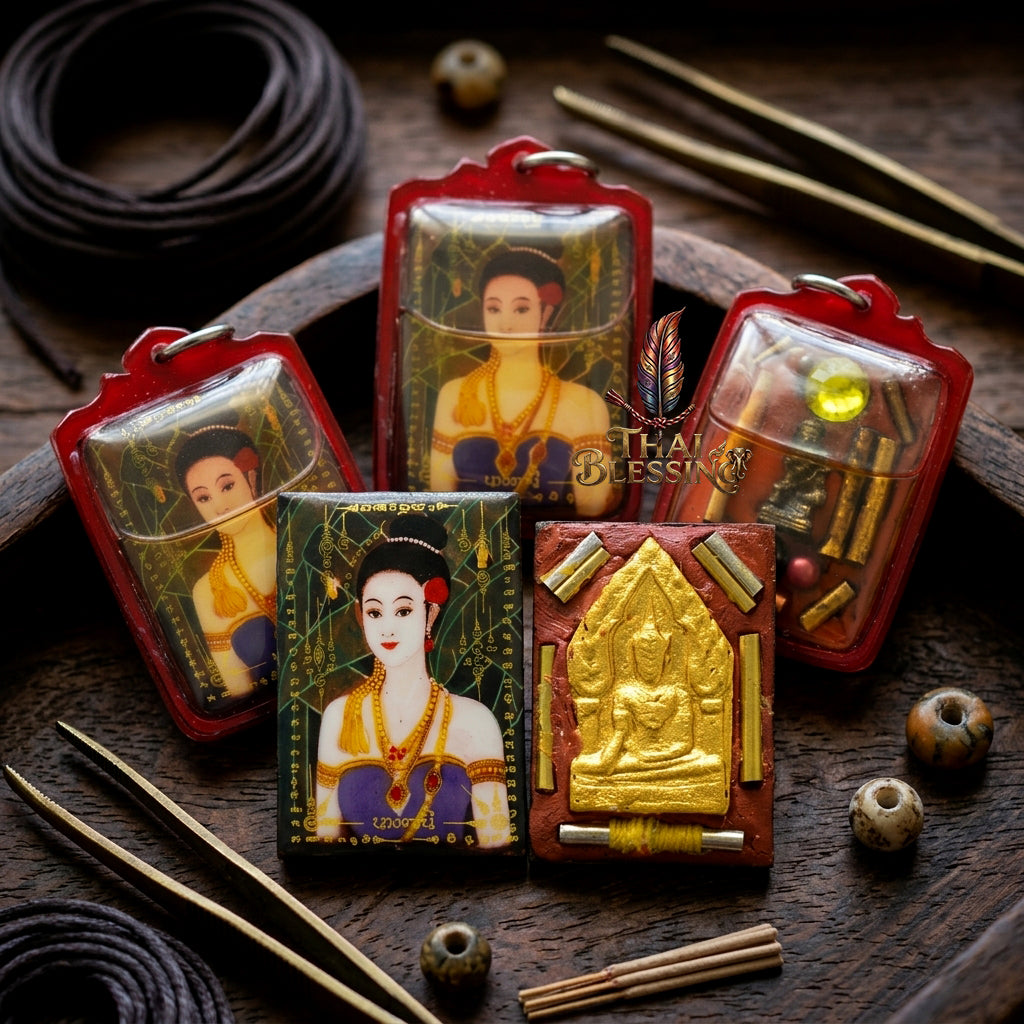 🔱 Locket Nang Tani: The Sovereign Queen of Lanna Enchantment – Ajarn Kongsak (2558) – The Ultimate Alchemical Engine for Financial Fertility & Hypnotic Attraction!