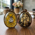 🔱 Locket Phor Ngang Roy Choo The Sovereign of 100 Lovers & Infinite Wealth – (Rakha & Dok Thong Yonee Oil Edition) – Luang Phor Mian, Buriram – The Ultimate Alchemical Engine for Absolute Attraction, Financial Dominance, and Unstoppable Aura!