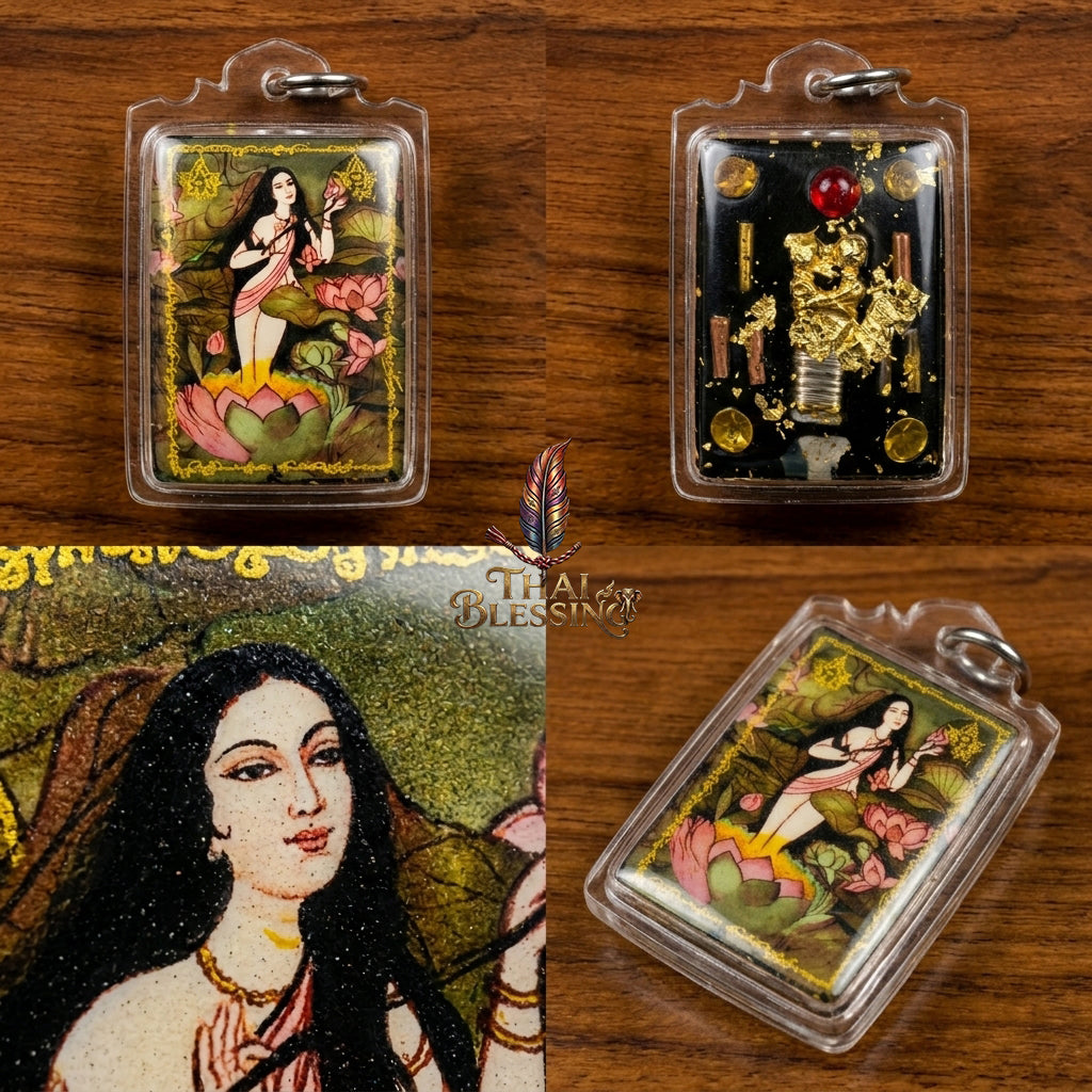 🌸 Locket Phrai Ueang Fa The Sovereign of Lanna Enchantment & Infinite Fortune – Kruba Phon (Tu Phon) – Wat Pu Ho (2556) – The Ultimate Alchemical Engine for Hypnotic Attraction & Wealth!