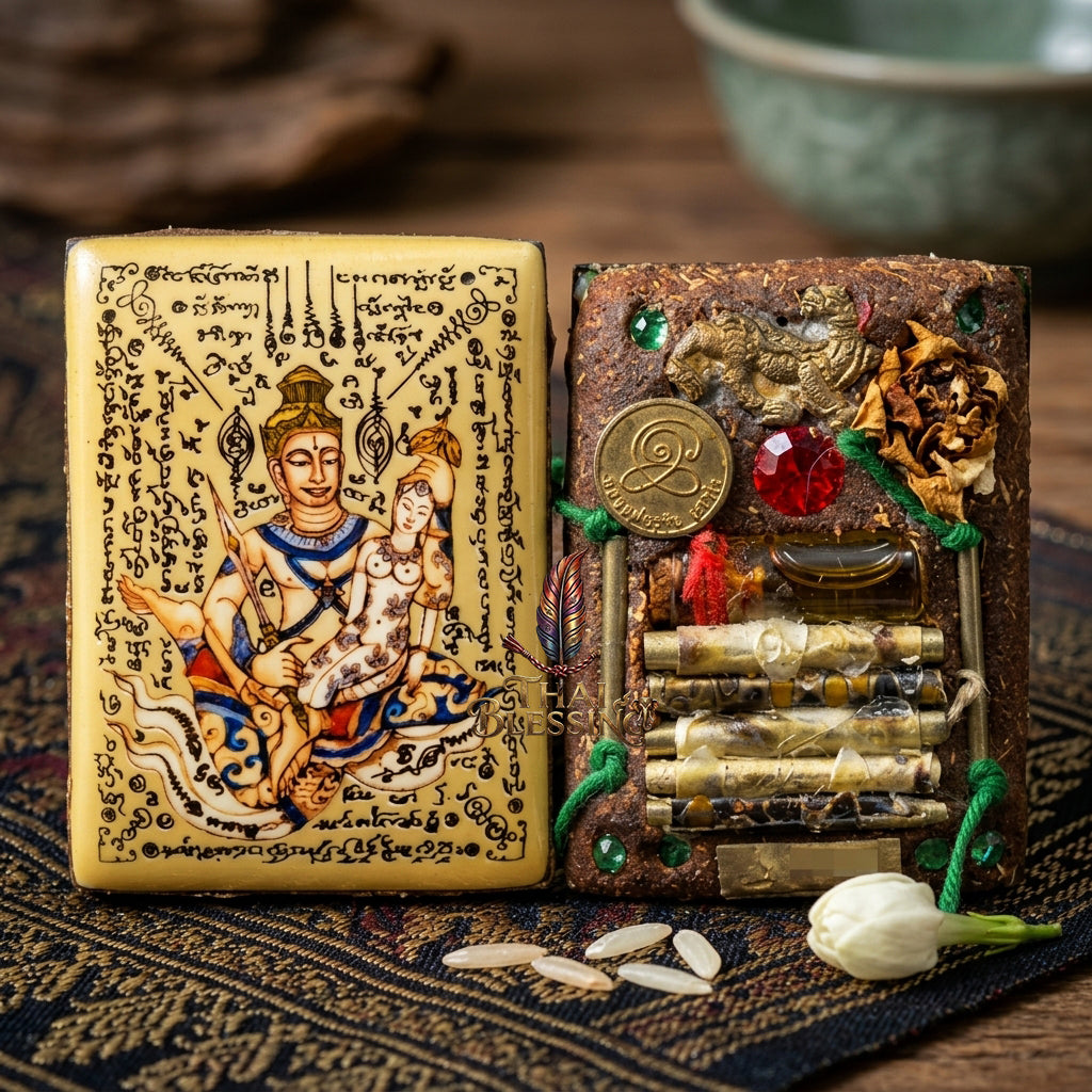 🔱 Locket Petch Payatorn Large Gold Scene (The Imperial Wealth Imperial Matrix) – Executive-Tier Golden Core for Infinite Financial Manifestation, Unmatched Authority & Supreme Prestige Expansion! Amulet
