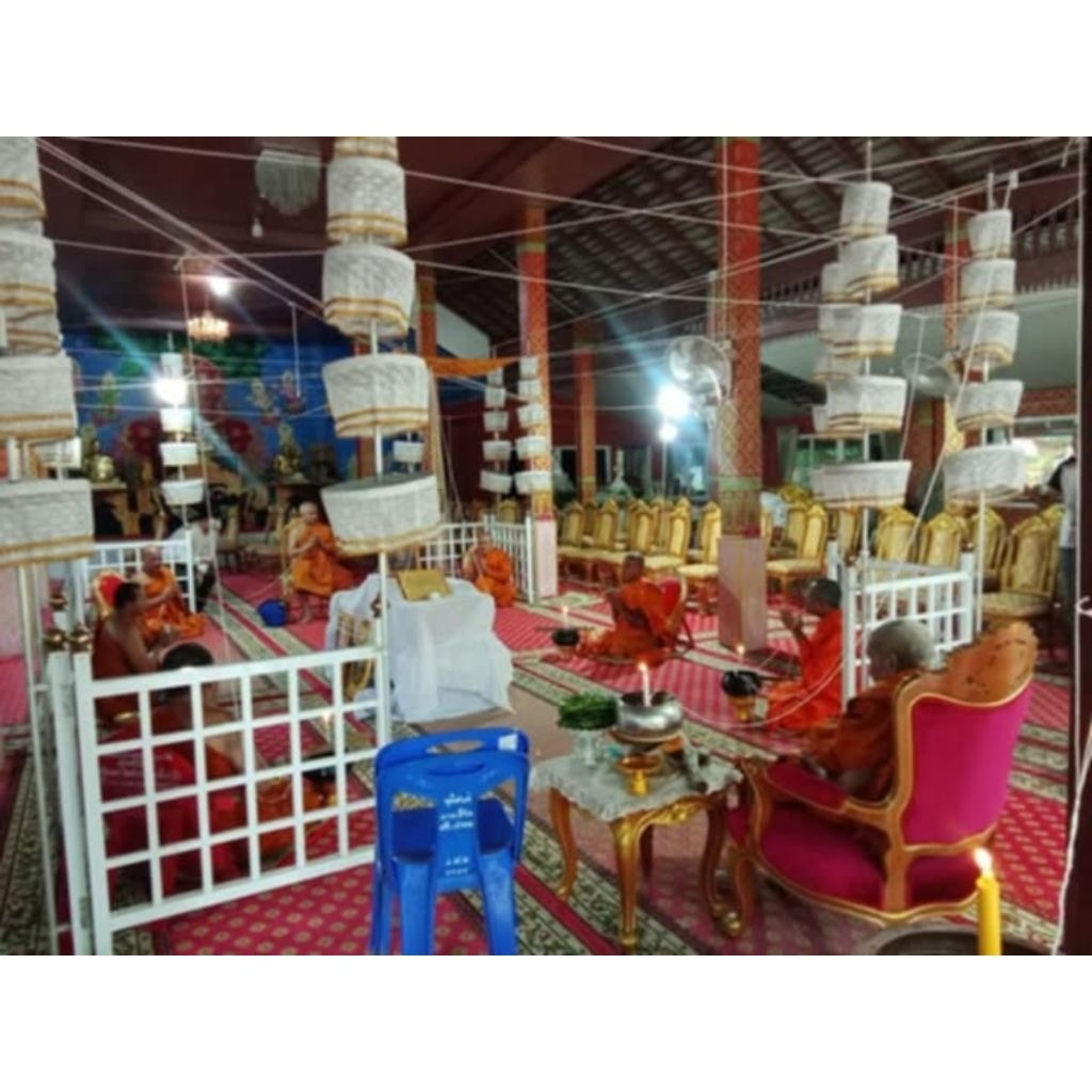 🪶 Luang Pu Im's Ox Archer Protection Yantra Cloth – Supreme Danger & Black Magic Shield (20x28cm)