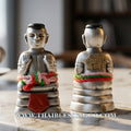 ✨ Luminous Abundance Guardian: Blessed "Kuman Thong Phoem Sap" Amulet – Sacred "Ngern Yuang" Liquid Silver Metal Wealth Magnet & Prosperity Talisman (2023 Edition by Luang Pu Kao)