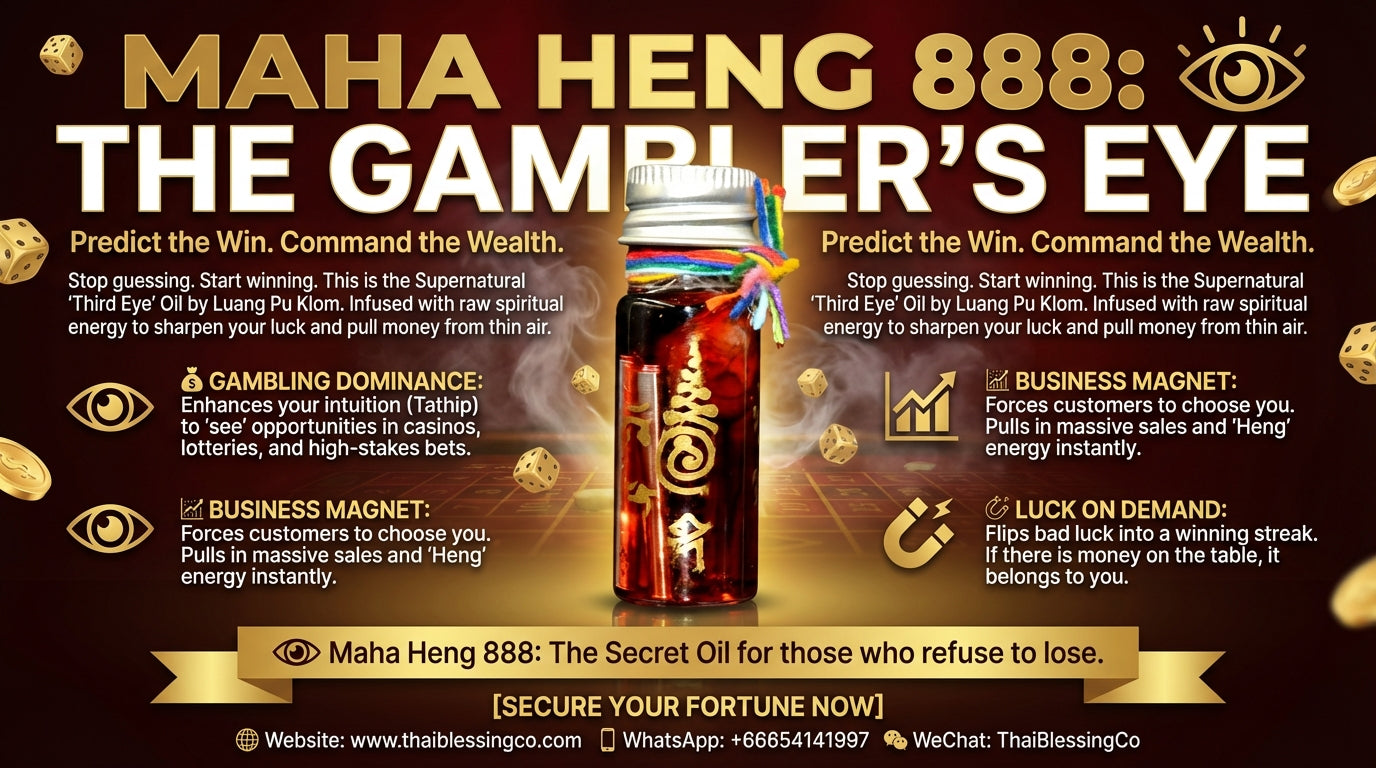 🎲 MAHA HENG 888: THE GAMBLER’S EYE 👁️ Visionary888: The Intuition & Infinite Abundance Elixir