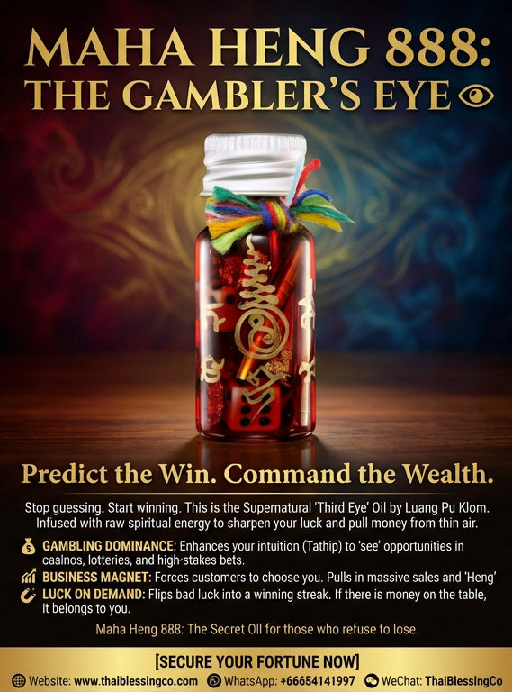 🎲 MAHA HENG 888: THE GAMBLER’S EYE 👁️ Visionary888: The Intuition & Infinite Abundance Elixir