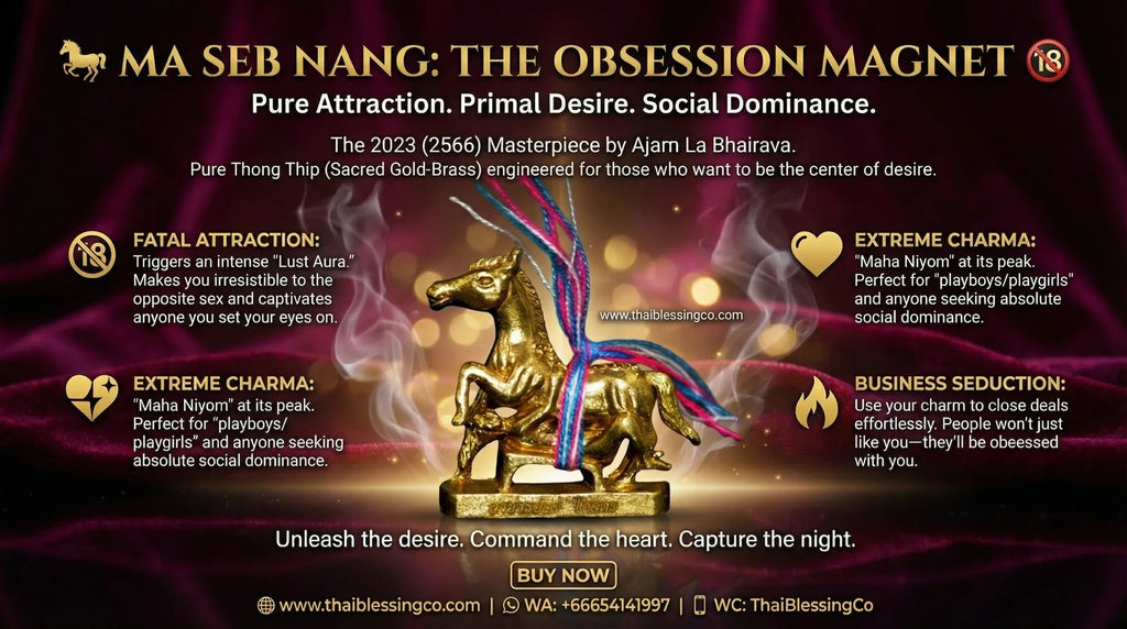 🐎 MA SEB NANG: THE OBSESSION MAGNET 🔞 Unleash Irresistible Magnetism: Command the Frequency of Passion and Social Dominance