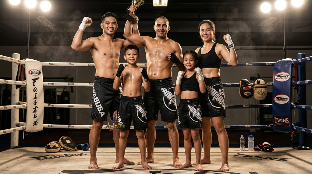 🥇MMA Fight Shorts Premium Satin MMA Shorts Cage Fighting Kickboxing Training Shorts Quick Dry Combat Gear Men Women Kids