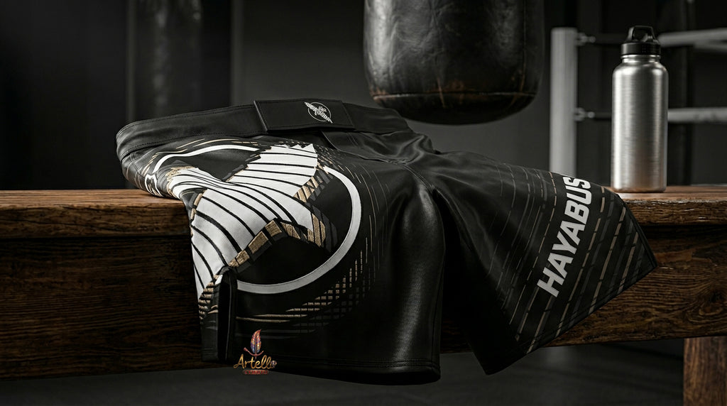 🥇MMA Fight Shorts Premium Satin MMA Shorts Cage Fighting Kickboxing Training Shorts Quick Dry Combat Gear Men Women Kids