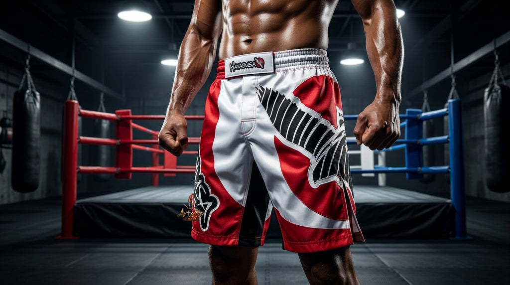 🥇MMA Fight Shorts Premium Satin MMA Shorts Cage Fighting Kickboxing Training Shorts Quick Dry Combat Gear Men Women Kids