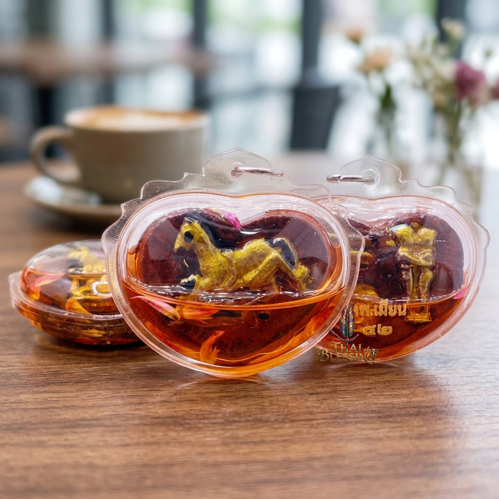 🐎 Ma Sep Nang (The Sacred Equine Attraction) – Limited Edition (399 Pieces) – Luang Phor Mian Kalyano, Wat Ban Janeang Wanaram – The Ultimate Khmer Alchemical Engine for Magnetic Charisma and Financial Dominance
