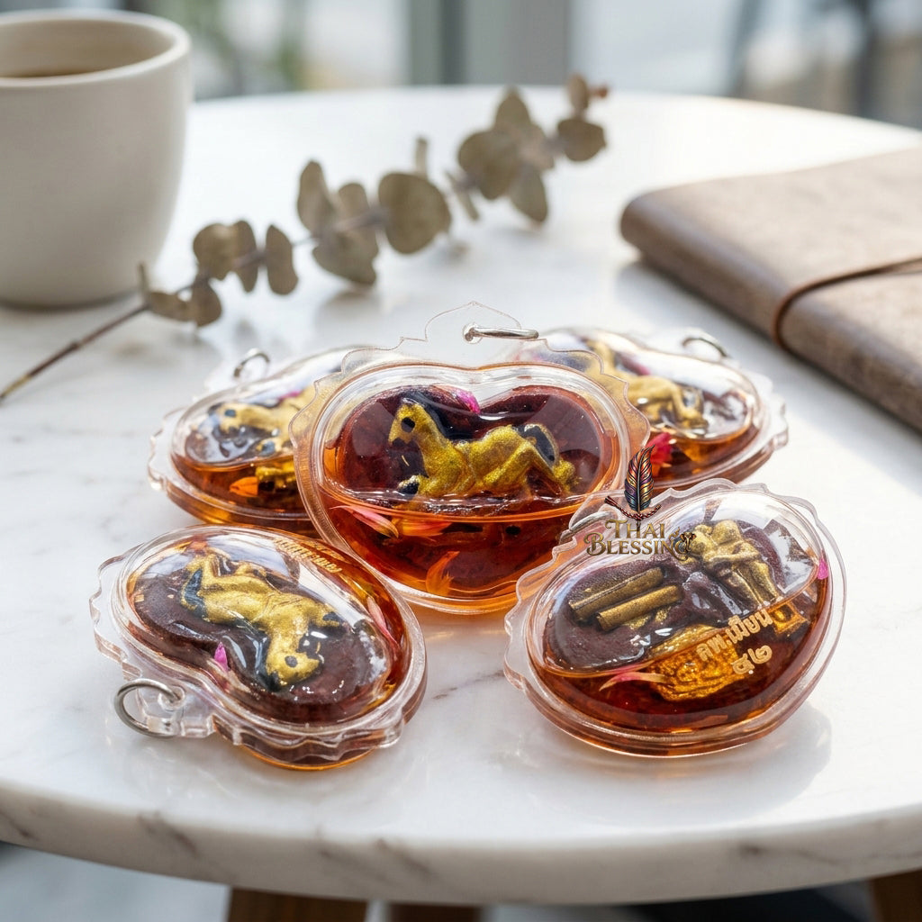 🐎 Ma Sep Nang (The Sacred Equine Attraction) – Limited Edition (399 Pieces) – Luang Phor Mian Kalyano, Wat Ban Janeang Wanaram – The Ultimate Khmer Alchemical Engine for Magnetic Charisma and Financial Dominance