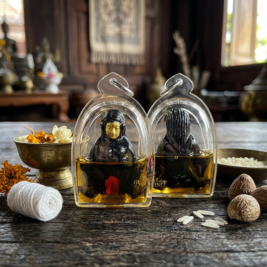 🔱 Mae Haek Rap Sap: The Sovereign Matriarch of Infinite Fortune – Lersi Somdet (Kruba Det) – The Ultimate Alchemical Engine for Massive Wealth & Hypnotic Charm!