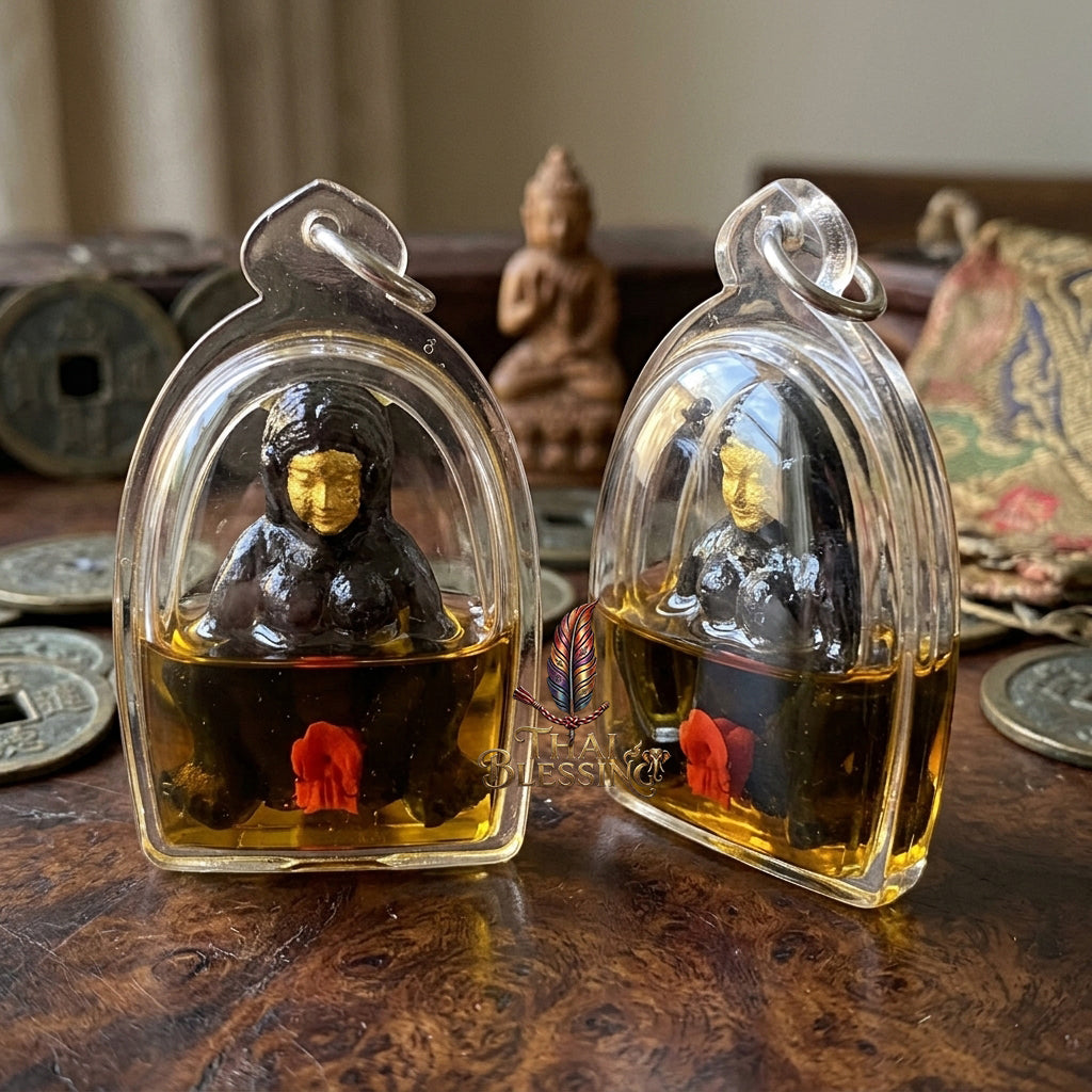 🔱 Mae Haek Rap Sap: The Sovereign Matriarch of Infinite Fortune – Lersi Somdet (Kruba Det) – The Ultimate Alchemical Engine for Massive Wealth & Hypnotic Charm!