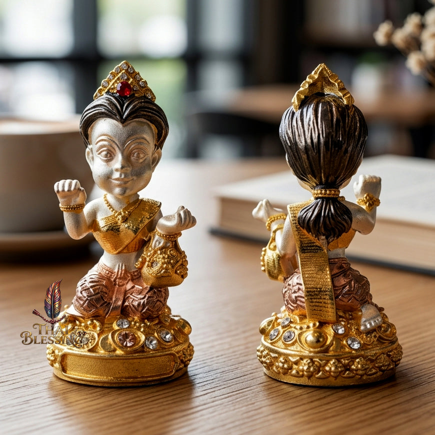 🔱 Mae Kaew Manee Setthi – The Sovereign Summoner of Billionaire Wealth – Luang Pu Nen Kaew, Wat Ban Kaset Thung Setthi (2561) – The Ultimate Engine for Financial Flow, Hypnotic Attraction, and Market Dominance!