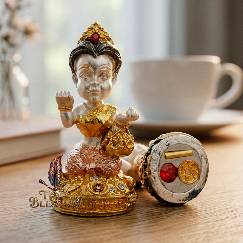 🔱 Mae Kaew Manee Setthi – The Sovereign Summoner of Billionaire Wealth – Luang Pu Nen Kaew, Wat Ban Kaset Thung Setthi (2561) – The Ultimate Engine for Financial Flow, Hypnotic Attraction, and Market Dominance!