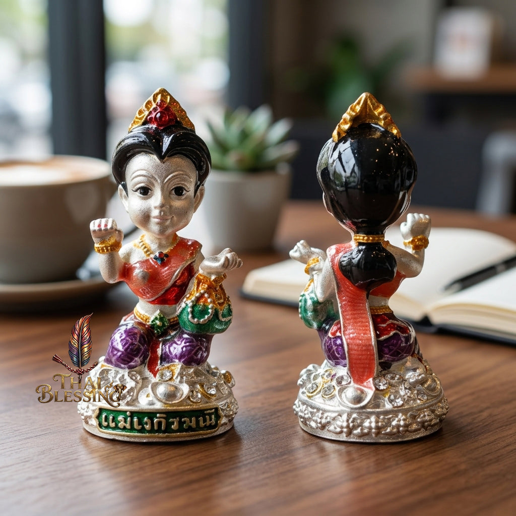 🔱 Mae Kaew Manee Setthi – The Sovereign Summoner of Billionaire Wealth – Luang Pu Nen Kaew, Wat Ban Kaset Thung Setthi (2561) – The Ultimate Engine for Financial Flow, Hypnotic Attraction, and Market Dominance!