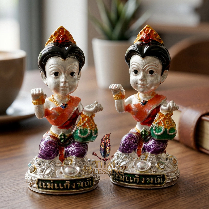 🔱 Mae Kaew Manee Setthi – The Sovereign Summoner of Billionaire Wealth – Luang Pu Nen Kaew, Wat Ban Kaset Thung Setthi (2561) – The Ultimate Engine for Financial Flow, Hypnotic Attraction, and Market Dominance!