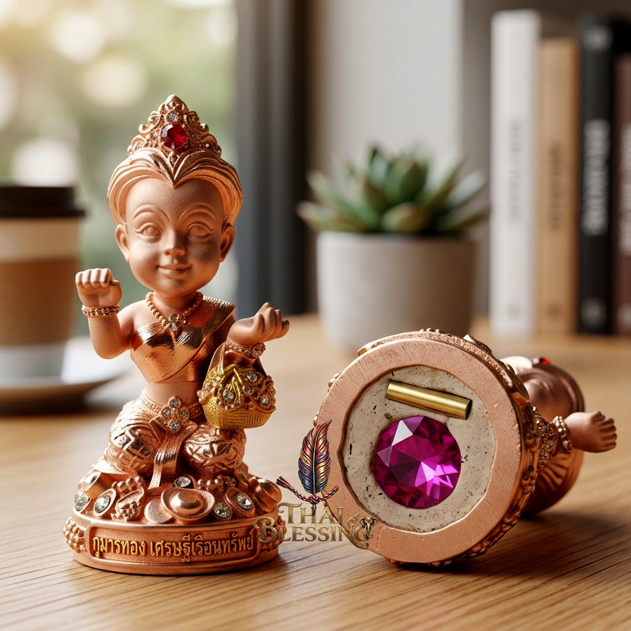 🔱 Mae Kaew Manee Setthi – The Sovereign Summoner of Billionaire Wealth – Luang Pu Nen Kaew, Wat Ban Kaset Thung Setthi (2561) – The Ultimate Engine for Financial Flow, Hypnotic Attraction, and Market Dominance!