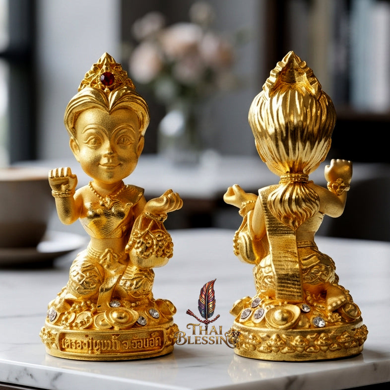 🔱 Mae Kaew Manee Setthi – The Sovereign Summoner of Billionaire Wealth – Luang Pu Nen Kaew, Wat Ban Kaset Thung Setthi (2561) – The Ultimate Engine for Financial Flow, Hypnotic Attraction, and Market Dominance!