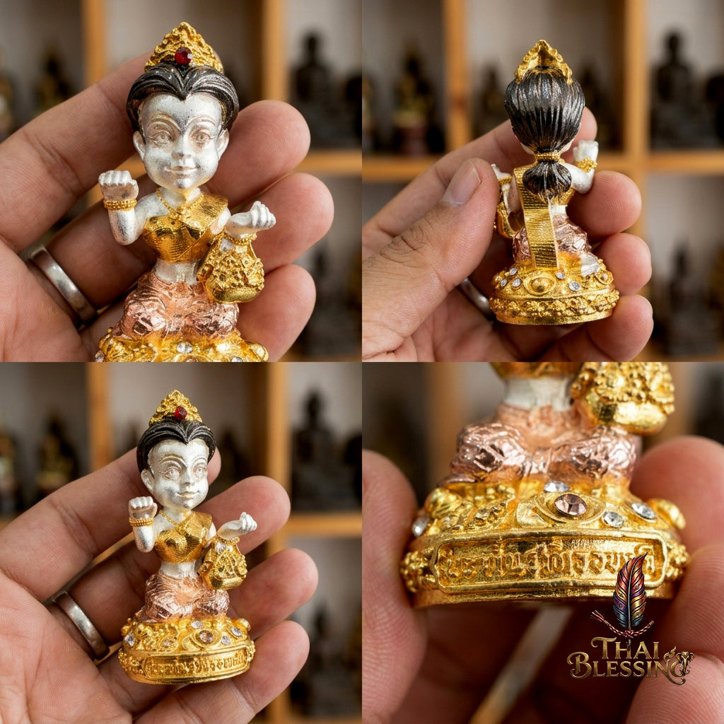 🔱 Mae Kaew Manee Setthi – The Sovereign Summoner of Billionaire Wealth – Luang Pu Nen Kaew, Wat Ban Kaset Thung Setthi (2561) – The Ultimate Engine for Financial Flow, Hypnotic Attraction, and Market Dominance!