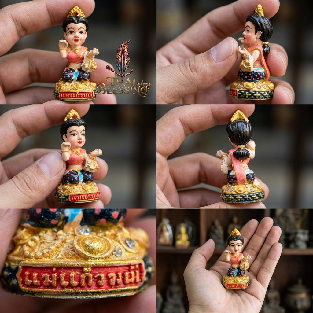 🔱 Mae Kaew Manee Setthi – The Sovereign Summoner of Billionaire Wealth – Luang Pu Nen Kaew, Wat Ban Kaset Thung Setthi (2561) – The Ultimate Engine for Financial Flow, Hypnotic Attraction, and Market Dominance!